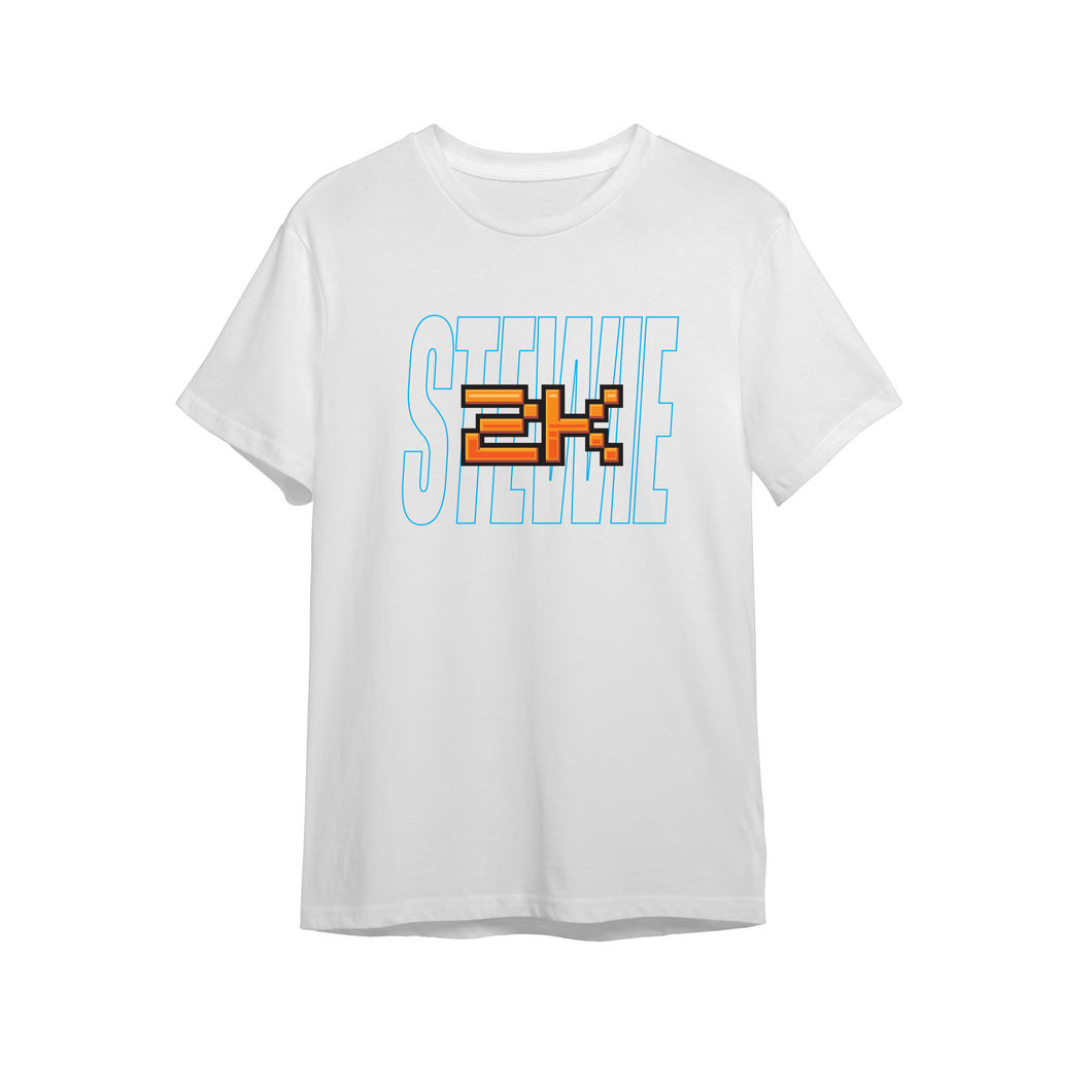 STEWIE Pixel Bros | White Tee