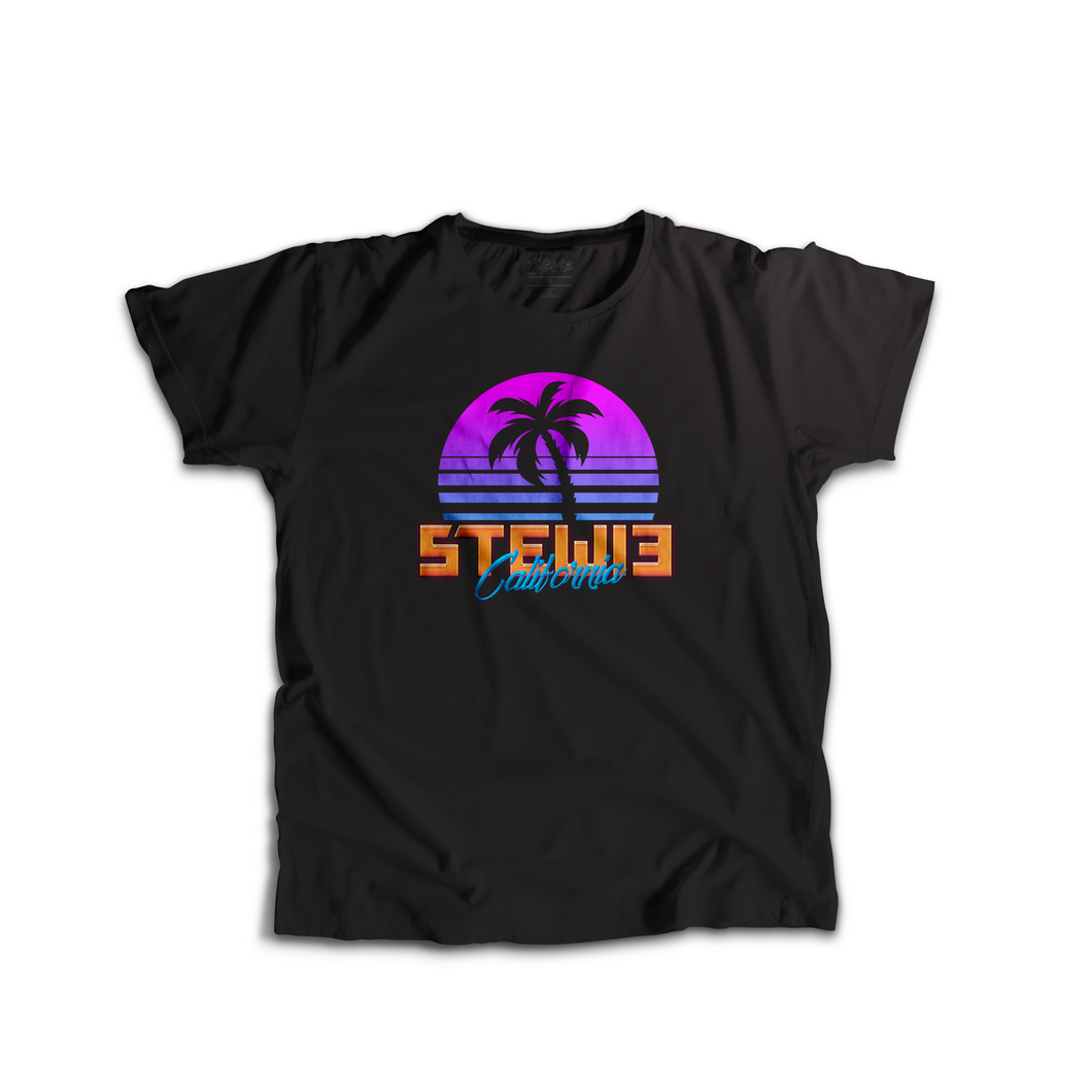 STEWIE Essential | California | Black Tee